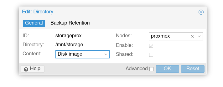 Add Storage Trong Proxmox